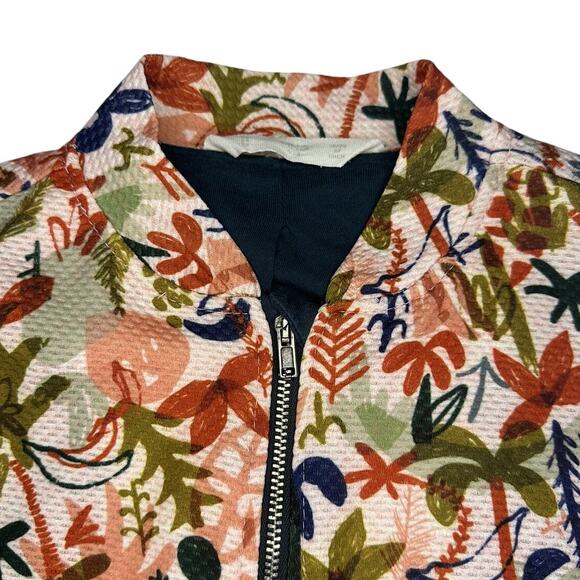 Mango Kids Floral Print Jacket Size 3-4Y - Picture 2 of 5